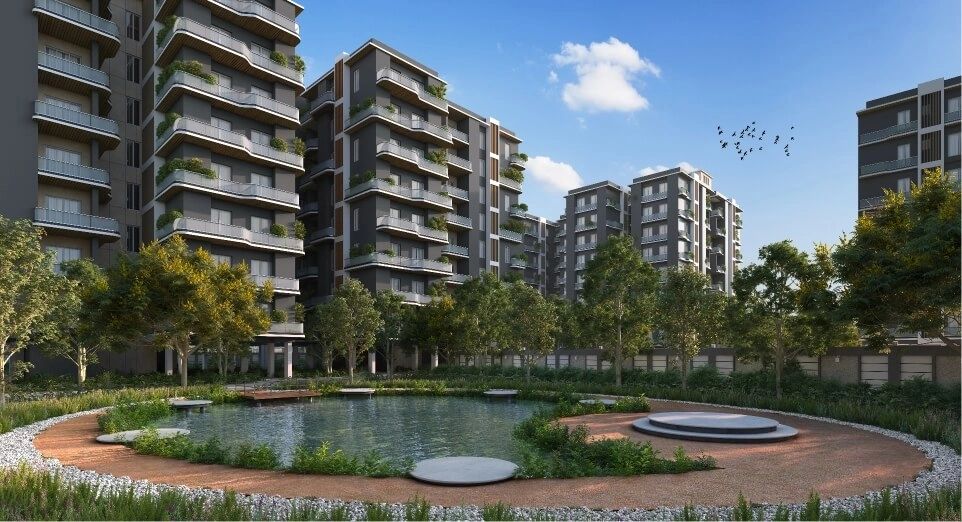Dream Gurukul Landscaped Courtyard